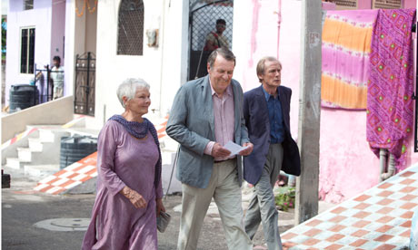 Judi Dench, Tom Wilkinson and Bill Nighy in The Best Exotic Marigold Hotel