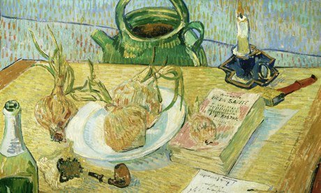 Van Gogh's <em>Still Life with Drawing Board, Pipe, Onions and Sealing-Wax</em> (1889)