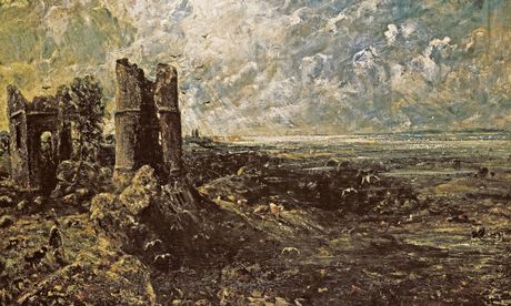 John Constable's sketch for <em>Hadleigh Castle</em>, c1828-29.