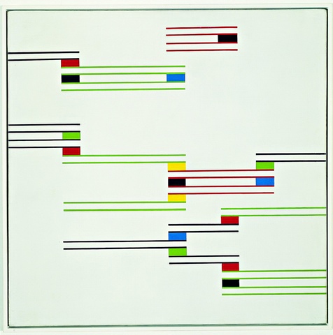 Alfredo Hlito’s Chromatic Rhythms II, 1947