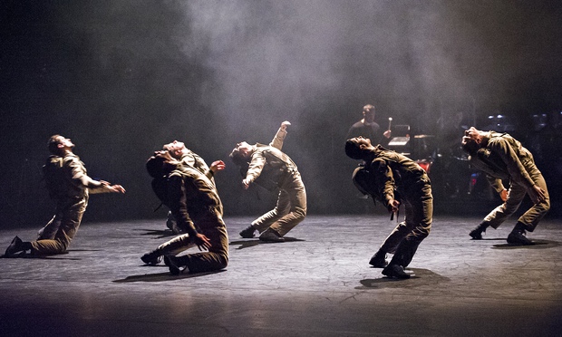 BalletBoyz review – Young Men pushes dancers to highest physical level