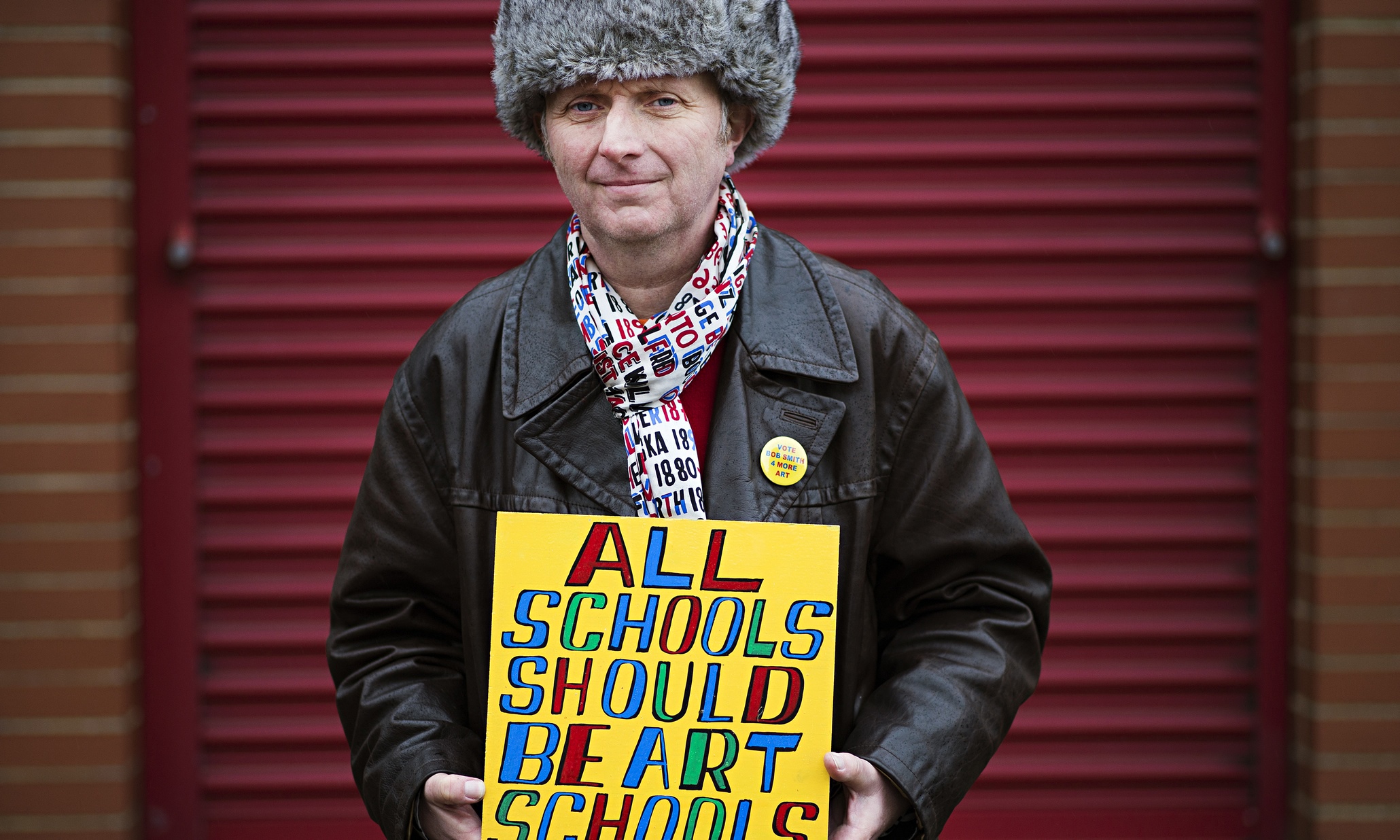 Bob and Roberta Smith: on a mission to unseat Michael Gove