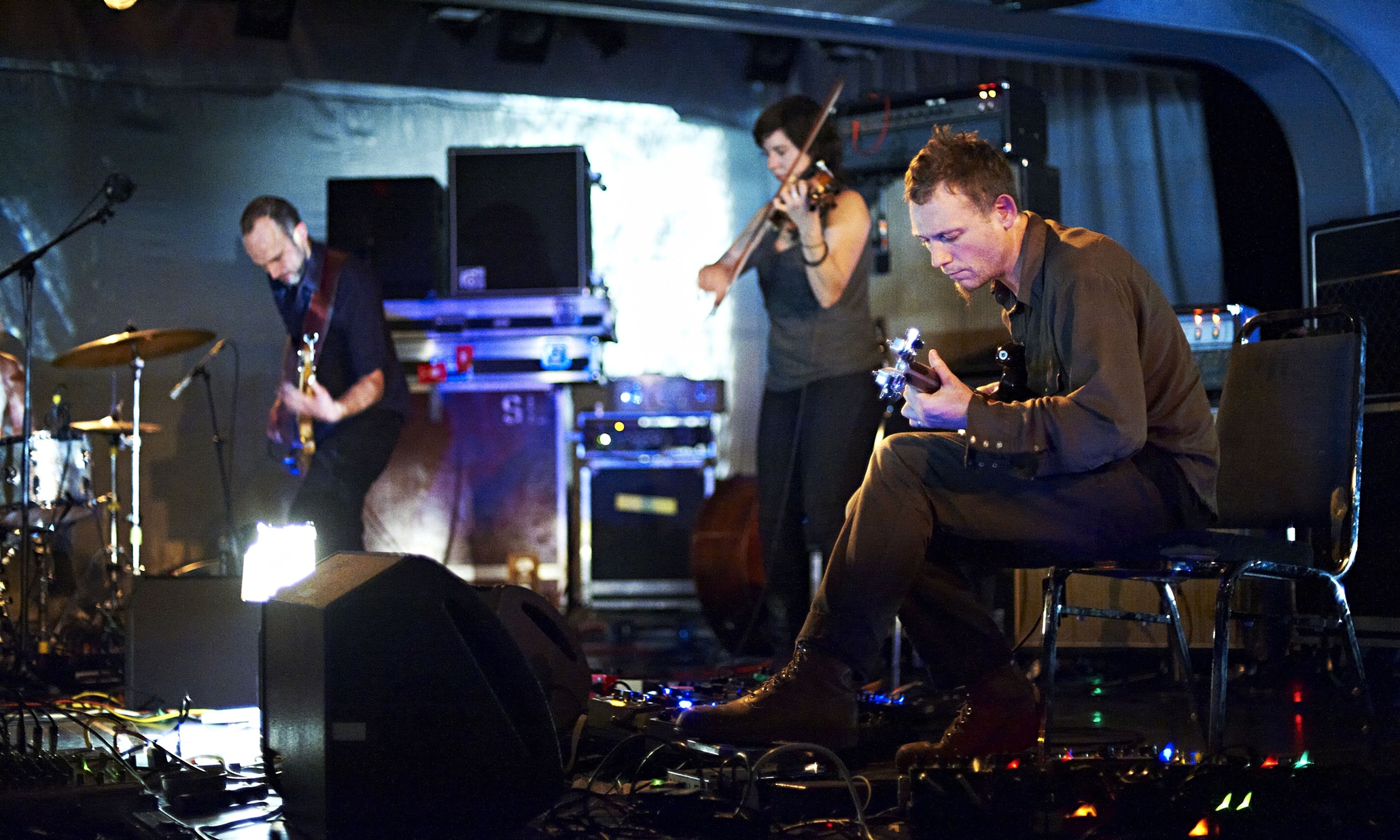 Godspeed You! Black Emperor review – classical precision, heavy-metal heft