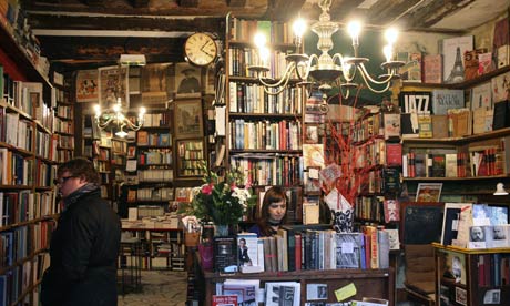 Shakespeare and Co, Paris my favourite book store.