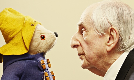 Michael Bond and Paddington Bear