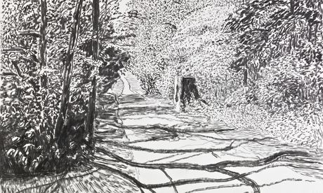 FRIDAY NIGHT BOYS: David Hockney - Yorkshire Spring Drawings