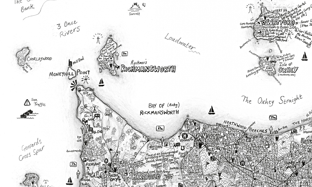 The Island: London Mapped by Stephen Walter review – a playful take on London’s independence