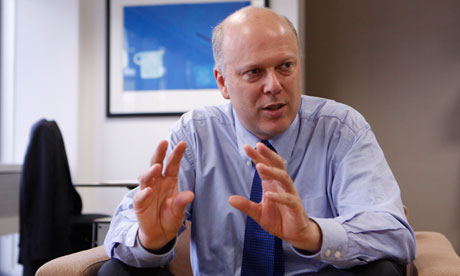 Britain's Work and Pensions Minister Chris Grayling 