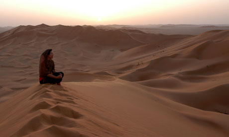 Kari Herbert in the Empty Quarter