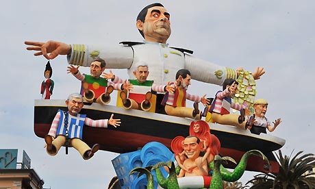 Viareggio carnival float