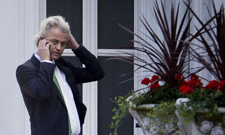 Dutch politician Geert Wilders.