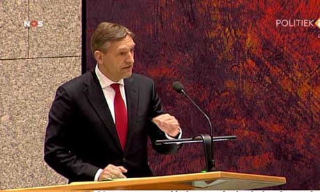 Sybrand van Haersma Buma of the Dutch CDA party.