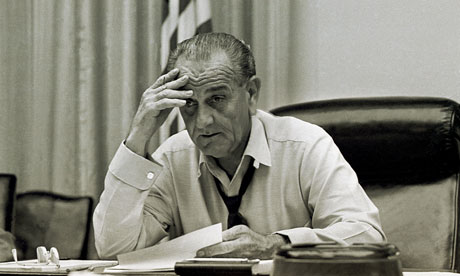 President Lyndon Johnson.