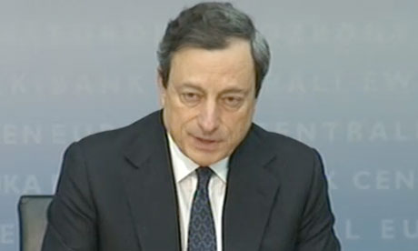 Mario Draghi, ECB president