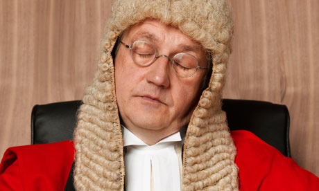 On one occasion, researchers reported that jurors commented on the judge's 'loud snoring'