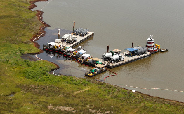 In Pictures Bp Oil Spill Clean Up Efforts Along The Gulf Coast