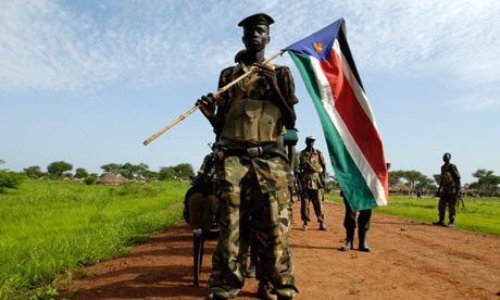 A Sudan People's Liberation Army soldier