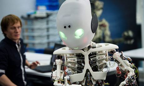 An a.i. artificial intelligence robot developed by ford #2