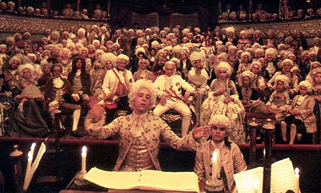 Scene from Amadeus (1984)