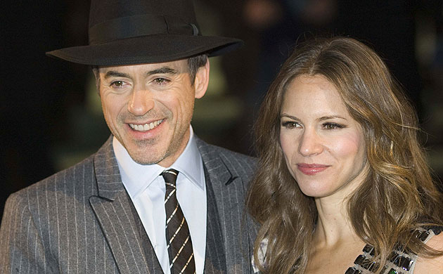 Sherlock Holmes: Robert Downey Jr and wife Susan at world premiere of Sherlock Holmes