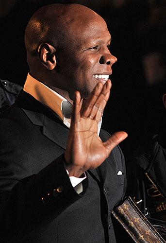 Sherlock Holmes: Chris Eubank at the world premiere of Sherlock Holmes