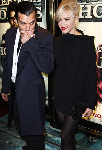 Sherlock Holmes: Gavin Rossdale and Gwen Stefani at the world premiere of Sherlock Holmes