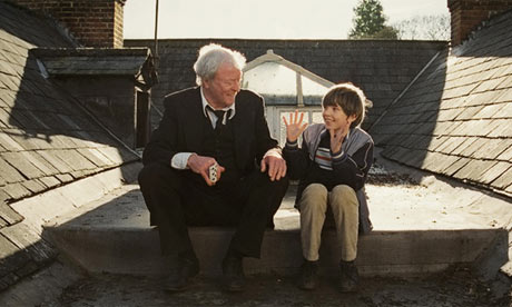 Michael Caine and Bill Milner in Is Anybody There?