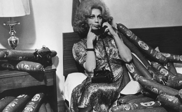 Scarecrow in a Garden of Cucumbers