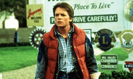 Pix For > Michael J Fox Back To The Future Car