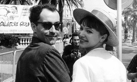 Godard in the 60s, with Anna Karina