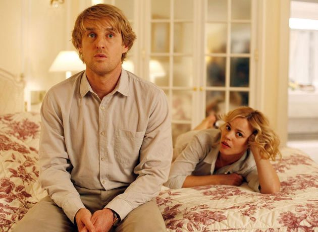 Owen Wilson and Rachel McAdams in Midnight in Paris