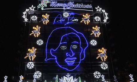 Alan Partridge Christmas lights