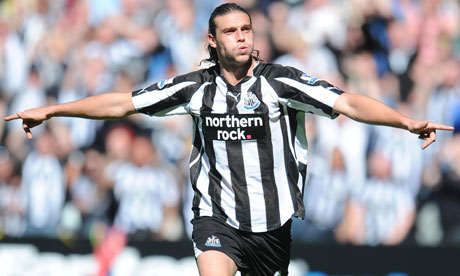 Andy Carroll has been in great form for Newcastle United this season so far