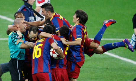 Champions League final 2011: see Manchester United v Barcelona in