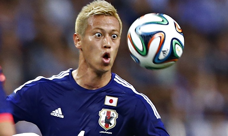 Honda japanese soccer player