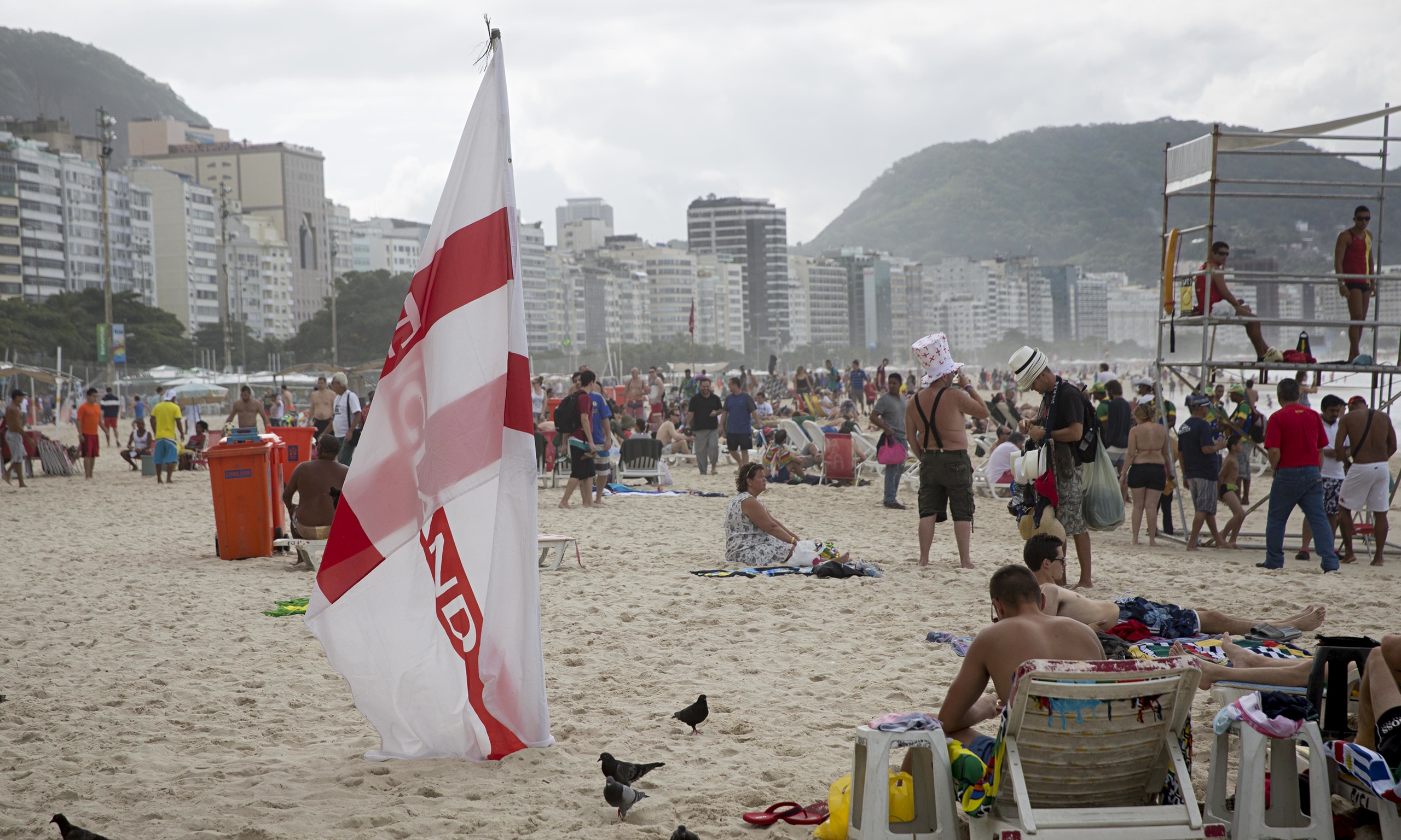 World Cup Fans Of All Stripes Revel On Beach Despite Fifa S Colonising Hadley Freeman