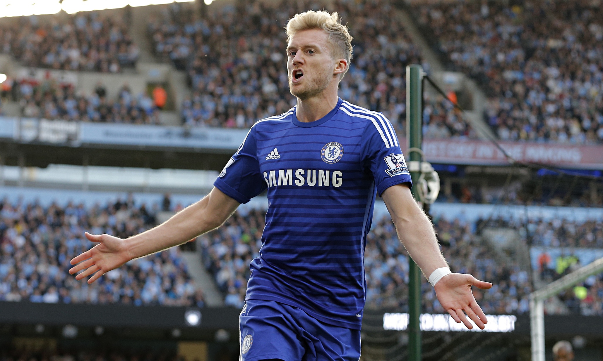 Wolfsburg’s Andre Schürrle to get Premier League league winner’s medal