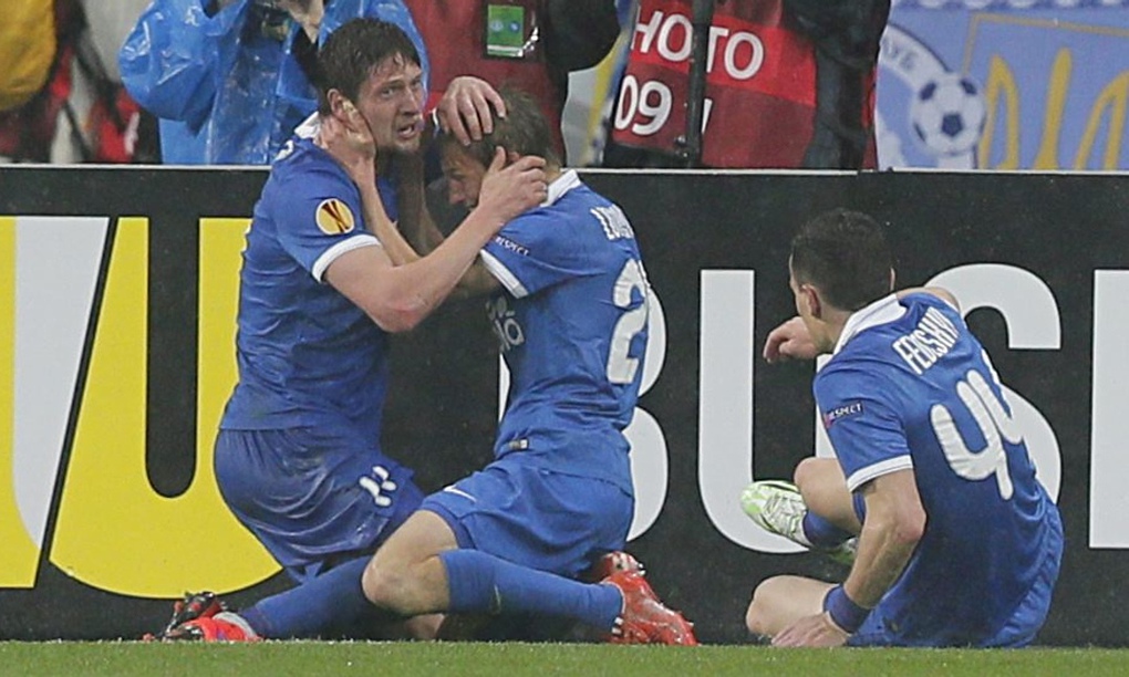 Dnipro’s Yevhen Seleznyov sinks Napoli to seal Europa League final place