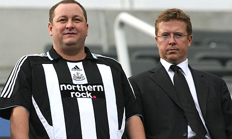 Ashley - Has saved NUFC from administration during Shepherds era