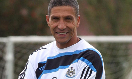 Chris Hughton is working hard at trying to secure transfer targets