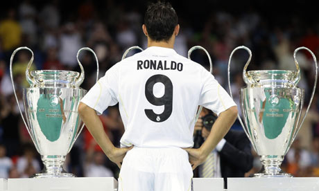 Image result for ronaldo champions league 2009 Real Madrid