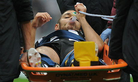 Ben Arfa was recklessly tackled by Nigel de Jong which resulted in a broken leg