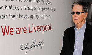 John W Henry arrives at Melwood training ground