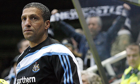 Chris Hughton will have a tough task keep Newcastle United up