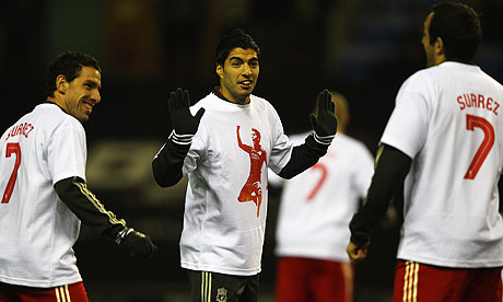 Were Liverpool's Suárez T-shirts distasteful? | Football | theguardian.com