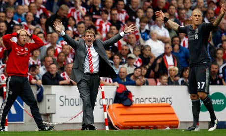 Liverpool manager Kenny Dalglish