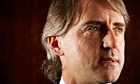 Manchester City to review Roberto Mancini's position at end of season