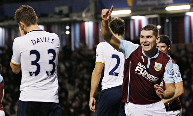 Burnley’s Sam Vokes returns in time to earn FA Cup replay with Tottenham