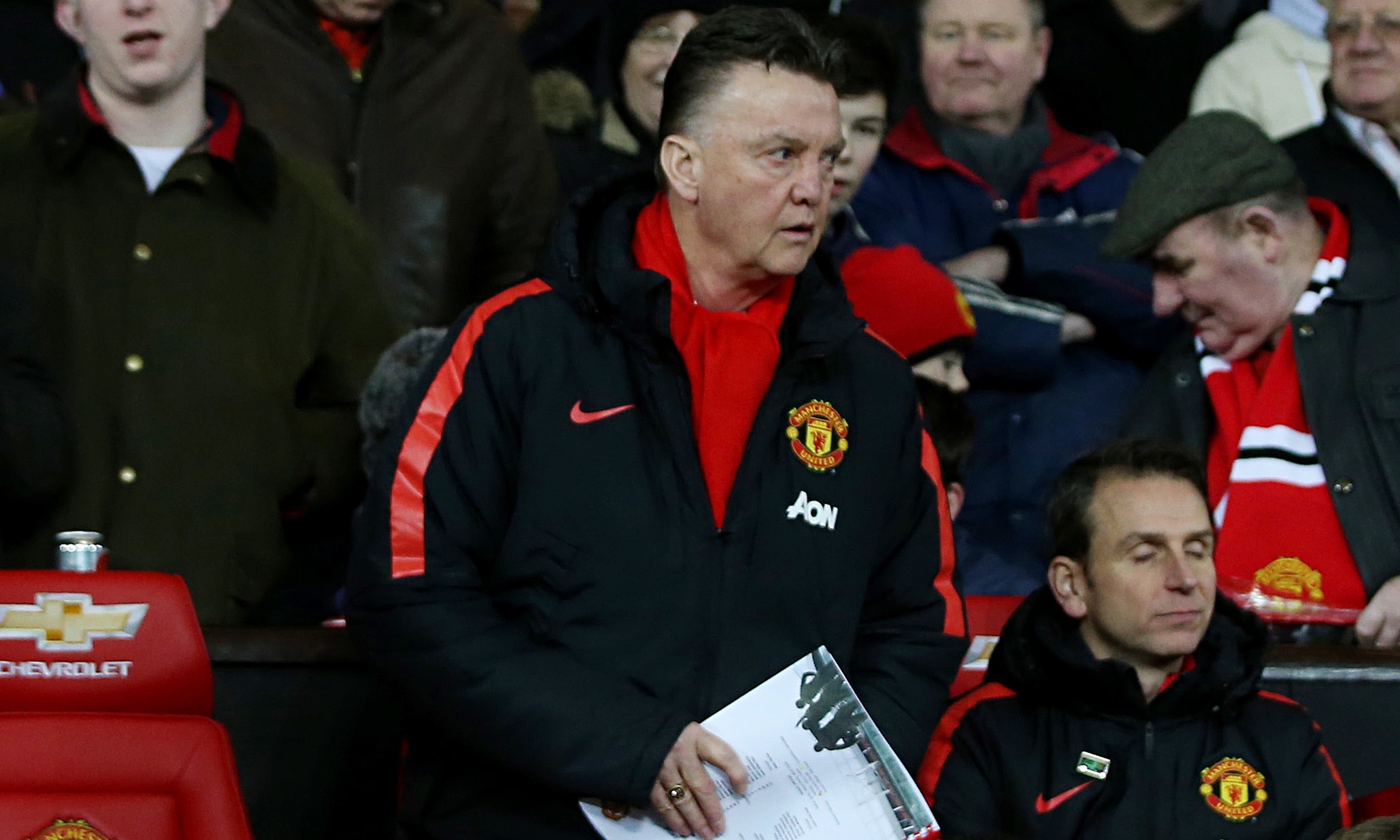 Louis van Gaal ‘shocked’ by Manchester United’s display against Burnley