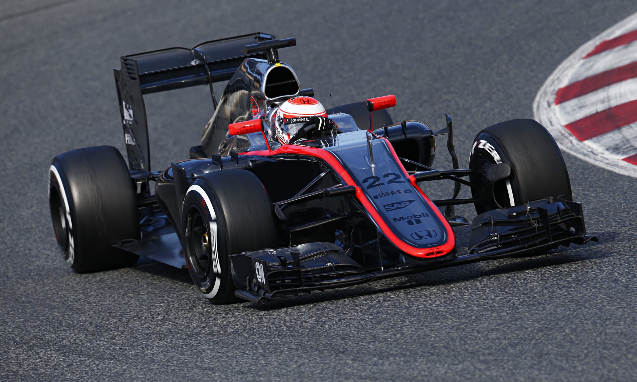 Jenson Button Laps It Up In Barcelona F1 Testing To Boost Mclaren